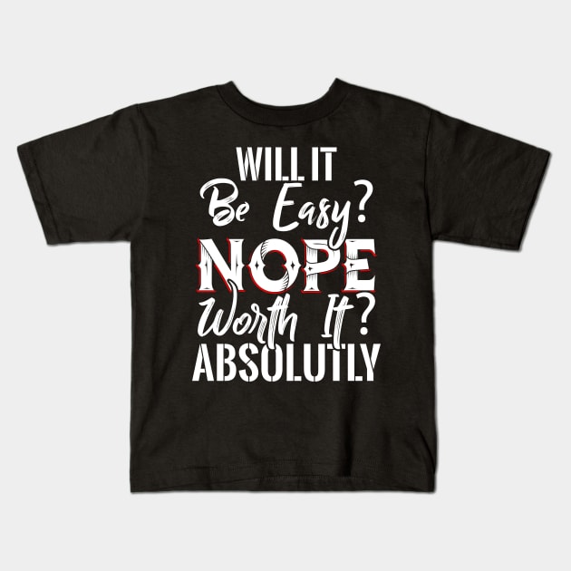 Nope Kids T-Shirt by Dojaja